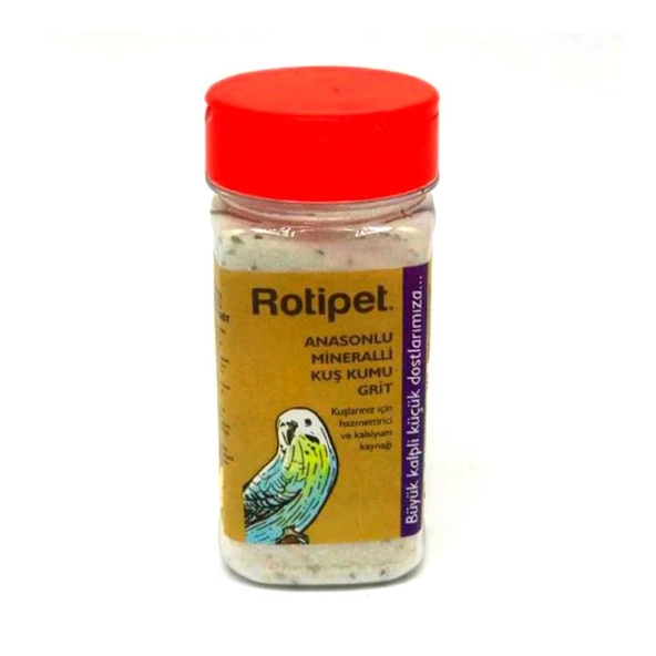 Rotipet Anasonlu Mineralli Kuş Kumu 300 Gr ürün görseli 1