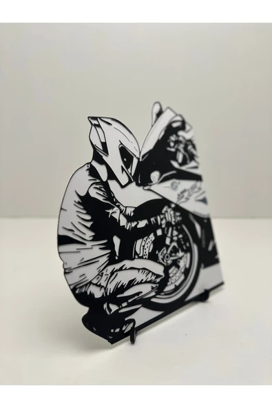 Butik 3D Baskı Motorcu Tablo V1 - Resim 2