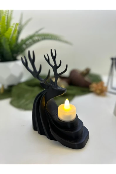 Butik Mumluk Geğik Tasarımlı 3d Baskı ürün görseli 1