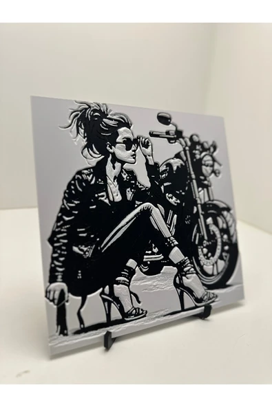 Butik 3D Baskı Motorcu Tablo V3 - Resim 3