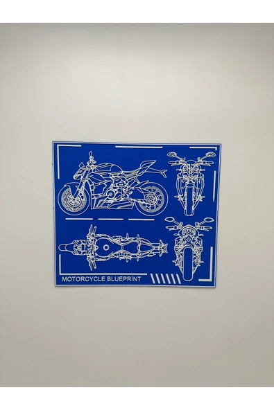 Butik 3D Baskı Motorcu Tablo V2 - Resim 4