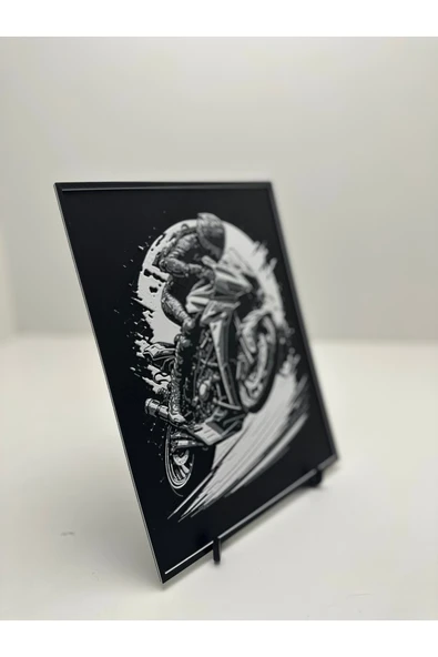 Butik 3D Baskı Motorcu Tablo V4 - Resim 3