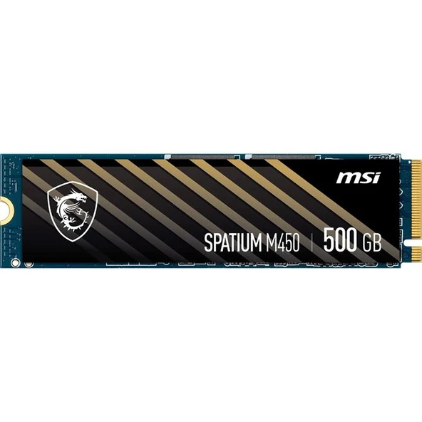 MSI Spatium M450 PCI-Express 4.0 500 GB M.2 SSD ürün görseli 1