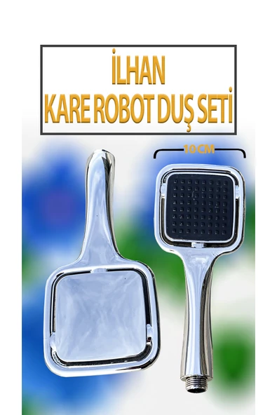 Kare Duş Seti Robot 95 Cm Uzunluğunda - Resim 2