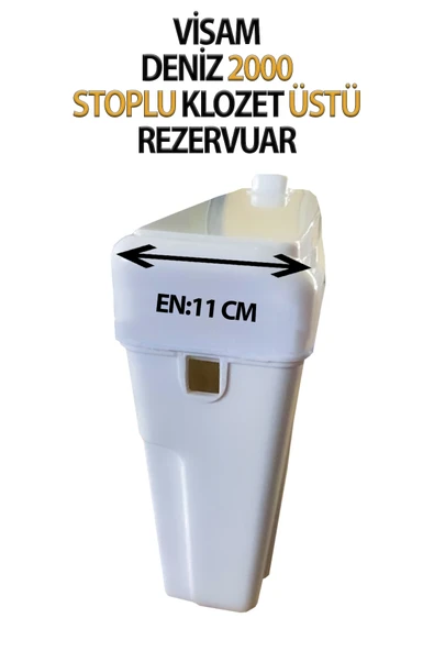 Stoplu Klozet Rezervuarı Deniz 2000 - Resim 2