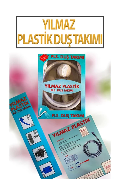 Plastik Duş Takımı Yılmaz (Takım Halinde) ürün görseli 1