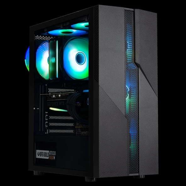 BitFenix C20 FRGB Fanlı 600 W 80+ ATX Oyuncu Kasası ürün görseli 1