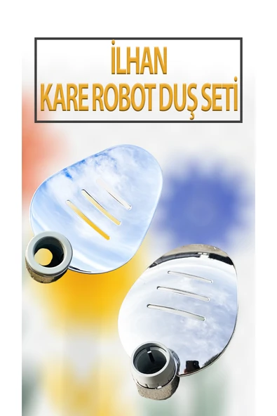 Kare Duş Seti Robot 95 Cm Uzunluğunda - Resim 6