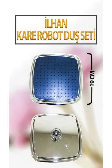 Kare Duş Seti Robot 95 Cm Uzunluğunda - Resim 3
