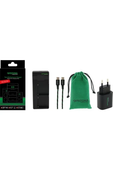 Patona Premium Twin Performance Pd Şarj Aleti PD20W Adaptör Ile Sony F550 / F750 / F950 Serisi Için ürün görseli 1