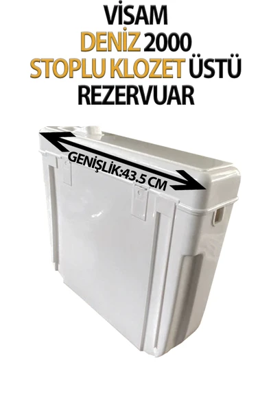 Stoplu Klozet Rezervuarı Deniz 2000 ürün görseli 1