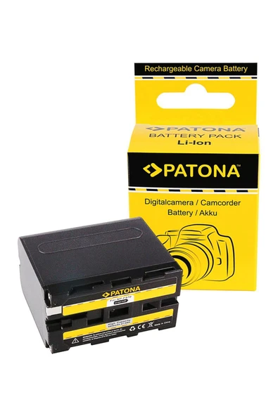 Patona Batarya Np-f970 Batarya Pil 7800mah Mc1000 Mc1500 Mc2000 Mc2500 Hdv ürün görseli 1