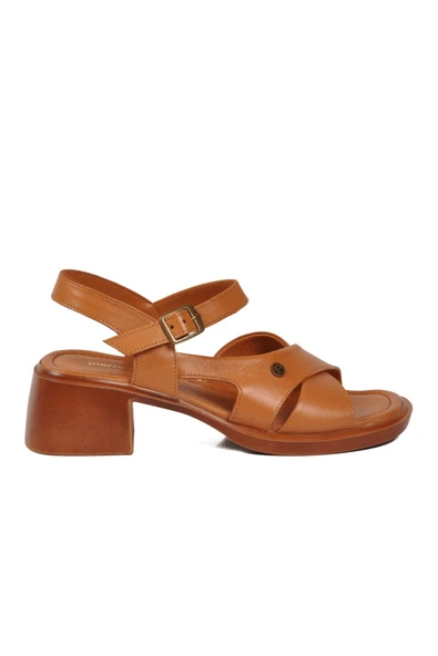 Pierre Cardin Taba Kadın Topuklu Sandalet PC-54622 Z ürün görseli 1