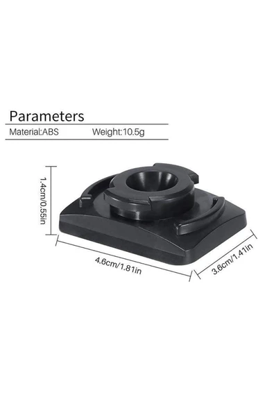 ulanzi U-13 Dji Osmo Action Tripod Plate - Resim 2
