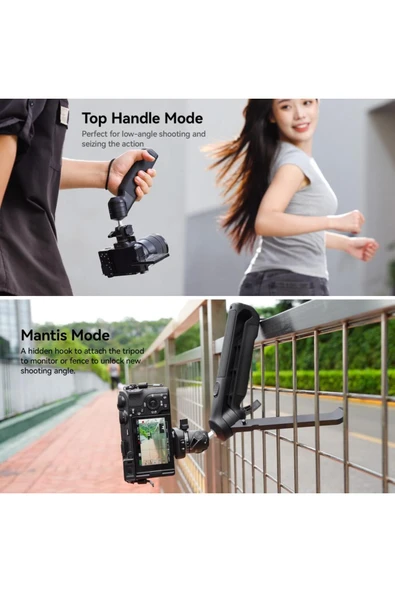 ulanzi TT38 One-click Opening Tripod T070GBB1 - Resim 7