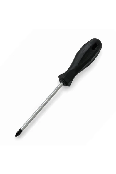 Yıldız Tornavida Ergonomik Kırmızı Plastik Sap 6X150 50 Cr-V Mıklatıslı Uç 23 Cm Uzunluğunda ürün görseli 1