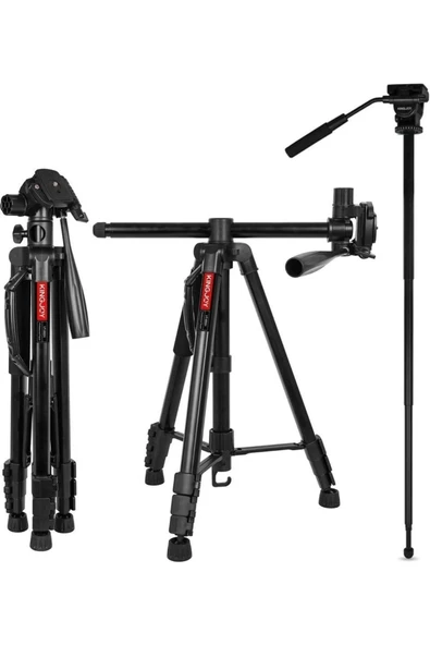 Kingjoy VT-890H Deve Boyu Tripot - Resim 3