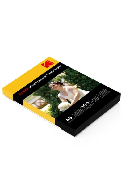 Kodak 15x21 Parlak Inkjet Fotoğraf Kağıdı - A5 - 260 Gr. ürün görseli 1