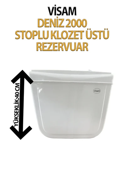Stoplu Klozet Rezervuarı Deniz 2000 - Resim 3