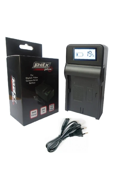 PDX Sony Uyumlu Bataryalar: Np-f970 F930 F950 F330, F750, F770, F550, F570 Şarj Cihazı ürün görseli 1