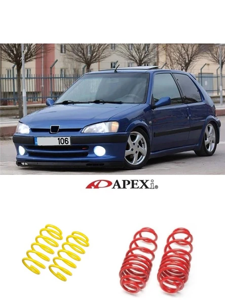 peugeot 106 apexi 4.cm spor helezon yay ürün görseli 1