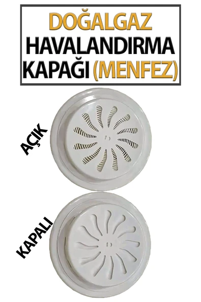 Doğalgaz Havalandırma Menfezi (Kapaklı) ürün görseli 1