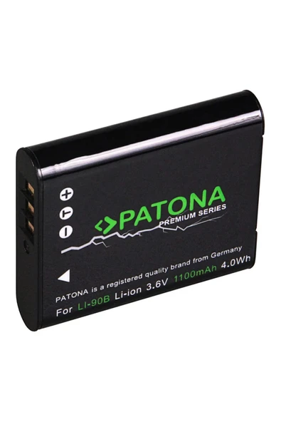 Patona Premium Batarya Olympus Li-90B - Resim 2