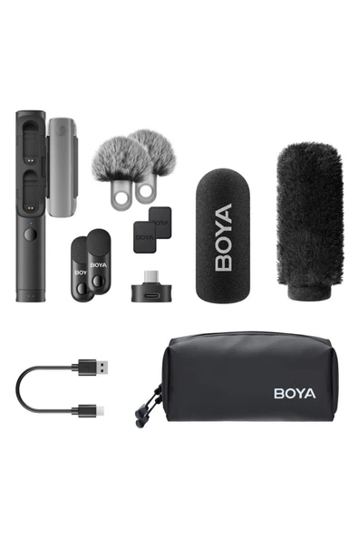 BOYA Magic Al-Powered Transformable Mini Wireless Mikrofon - SKU05 - Resim 7