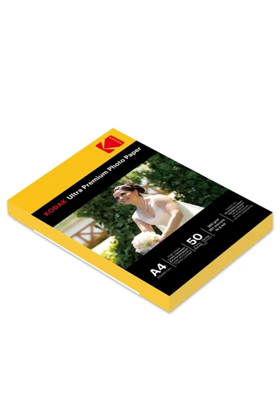 Kodak 260 Gr/m2 20x30(a4)-50 Adet Parlak Fotoğraf Kağıdı Cat9891015 ürün görseli 1
