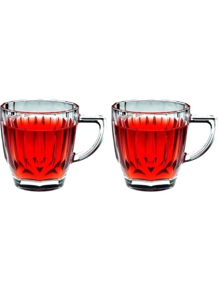 Paşabahçe 55083 245cc 2Li Diamond Kulplu Bardak - Resim 2