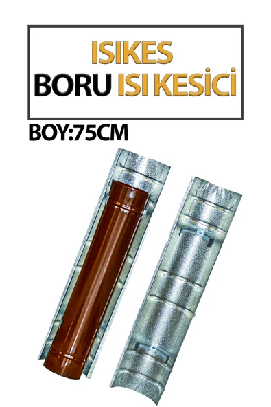 Isı Kesici Levha Soba Borusu Isı Dağılımı İçin 3 Adet (Isıkes 75 Cm Uzunluğundadır.) ürün görseli 1