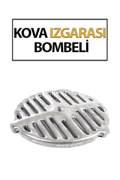 Soba Kova Izgarası Bombeli Kalın Saç. Çapı 26 Cm ürün görseli 1