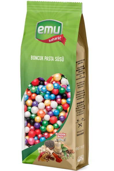 Emu Baharat Pasta Süsü Boncuk 50 Gr ürün görseli 1