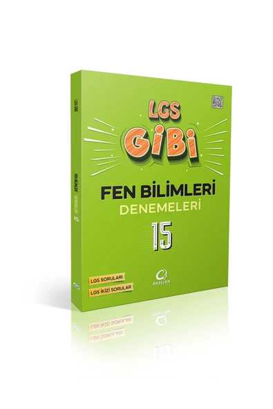 Oksijen 8. Sınıf Lgs Gibi Fen Bilimleri Branş Denemeleri ürün görseli 1