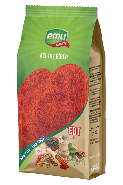 Emu Baharat Acı Toz Biber 1000 Gr ürün görseli 1