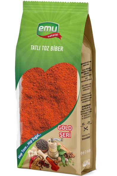 Emu Baharat Tatlı Toz Biber 200 gr ürün görseli 1
