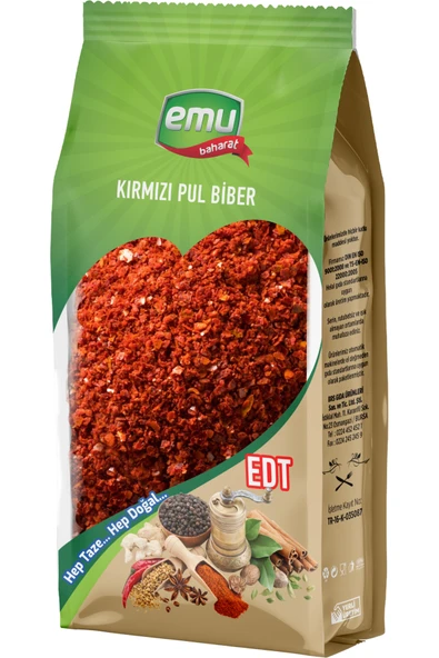 Emu Baharat Kırmızı Pul Biber Ipek Özel 1000 Gr ürün görseli 1
