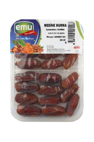 Emu Baharat Medine Hurma 200 gr ürün görseli 1