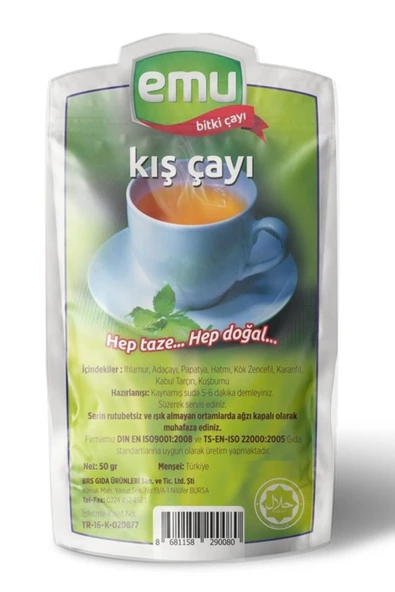 Emu Baharat Kış Çayı 50 gr ürün görseli 1