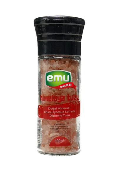 Emu Baharat Himalaya Tuzu Değirmen Kapak 100 Gr ürün görseli 1