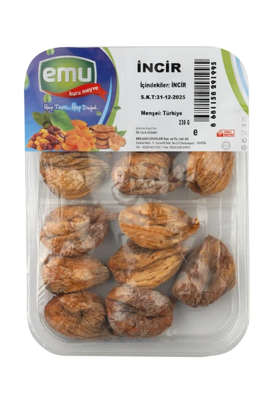 Emu Baharat Kuru İncir 230 gr ürün görseli 1