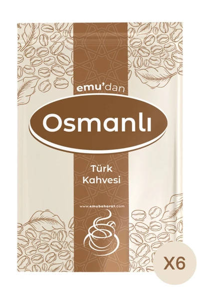 Emu Baharat Osmanlı Türk Kahvesi 90 gr 6 Adet ürün görseli 1