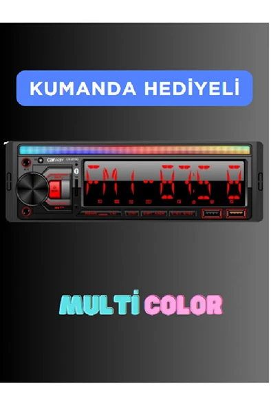 CR-8900 PLUS MULTİCOLOR OTO TEYP - Resim 2