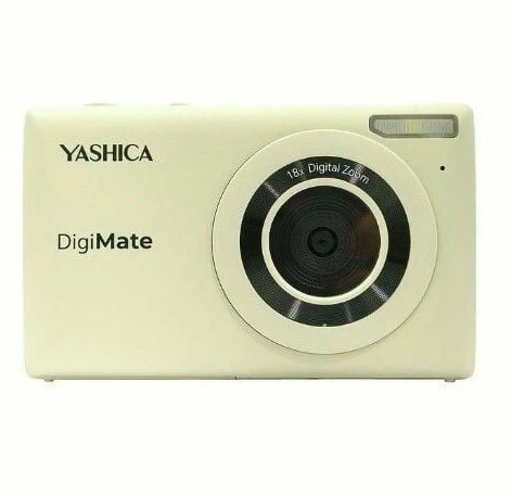 Yashica Digimate Beyaz Dijital Fotoğraf Makinesi ürün görseli 1