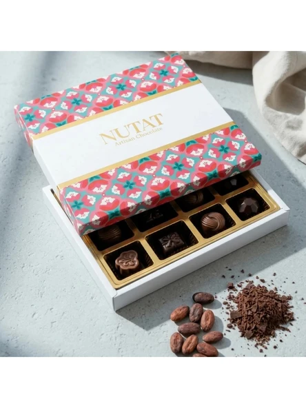 Nutat 185 gr 16'lı Spesiyal Hediye Çikolata Kutusu Geleneksel Motif ürün görseli 1