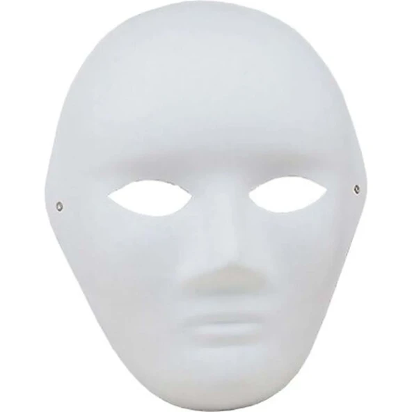 Bu-Bu Boyanabilir Maske İnsan Yüzü 3027 msk002 ürün görseli 1