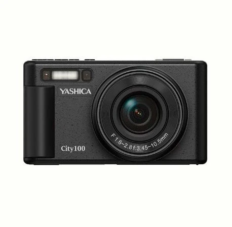 Yashica City 100 Siyah Dijital Fotoğraf Makinesi ürün görseli 1