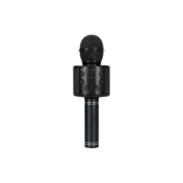 Eğlence Odaklı Kablosuz Bluetooth Karaoke Mikrofonu Şarjlı Hoparlörlü Ses Değiştirici ürün görseli 1
