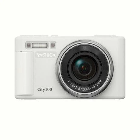 Yashica City 100 Beyaz Dijital Fotoğraf Makinesi ürün görseli 1