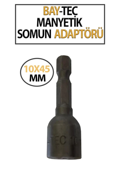 Bay-Tec Manyetik Somun Adaptörü 10X45 Mm Kod No : 2180 ürün görseli 1